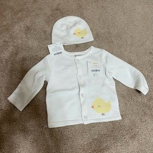 3-6 mth gender neutral Gymboree baby chicks sweater